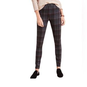 Anthropologie Sanctuary Northolt High-Rise Plaid Legging Pants Size S